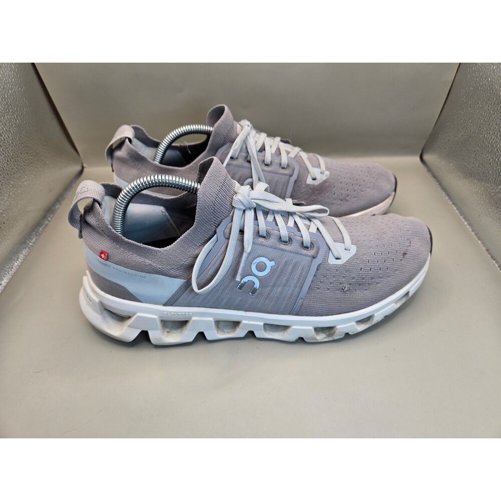 ON CLOUDSWIFT 4 Shoes Mens 10 Grey Road Running Athletic Support Workout Sneaker